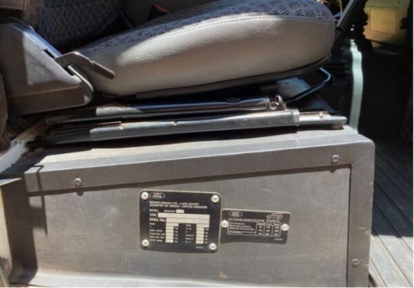 Rover seat box cover